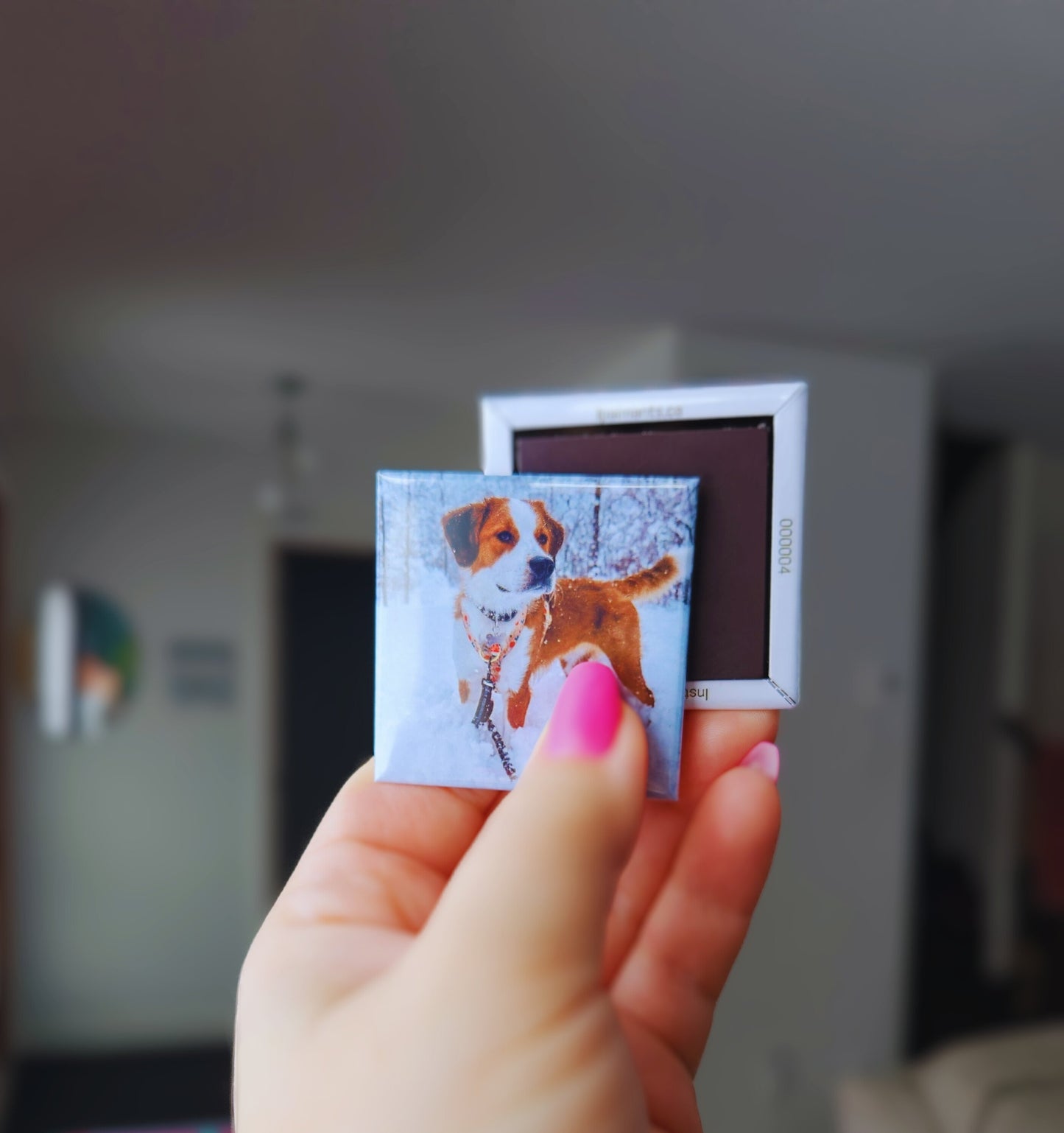 Lot d'aimants personnalisées (2'' X 2'')