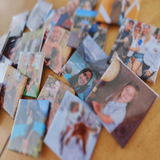 Lot d'aimants personnalisées (2'' X 2'')